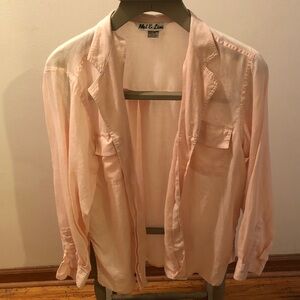 Light Pink Button-Down Shirt